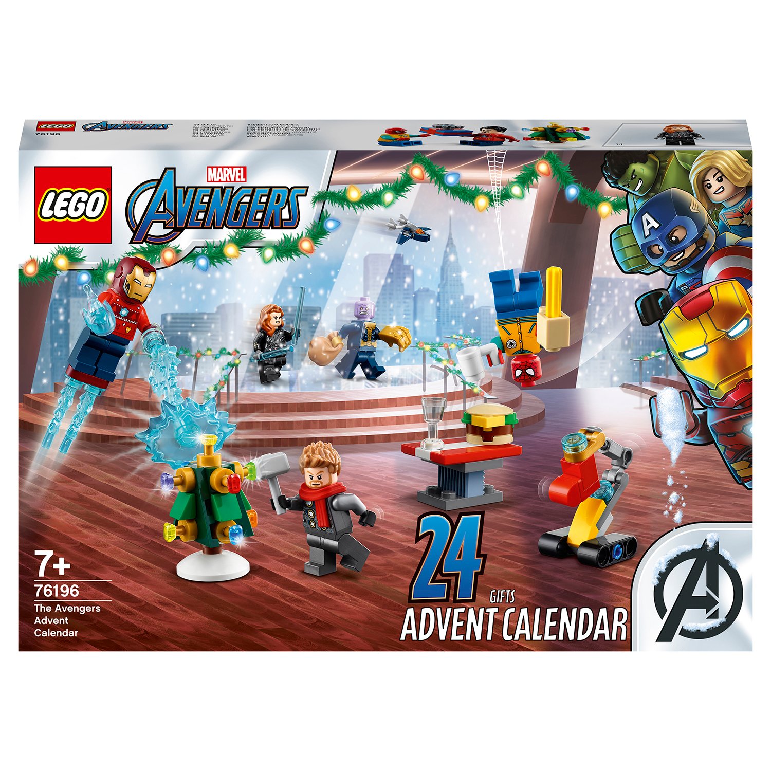 Конструктор LEGO Super Heroes Новогодний Advent календарь 76196