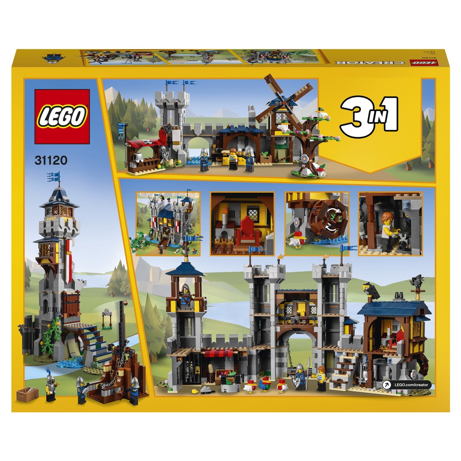 Конструктор LEGO Creator Средневековый замок 31120