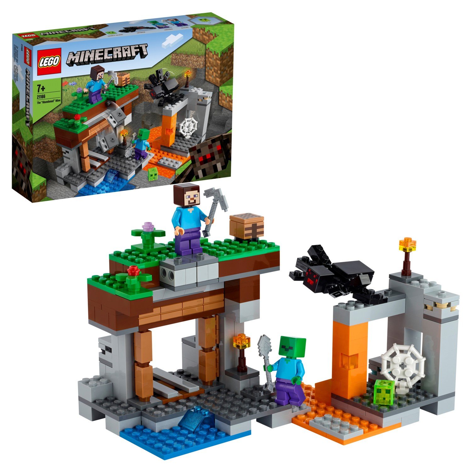 Конструктор LEGO Minecraft 21166 Заброшенная шахта