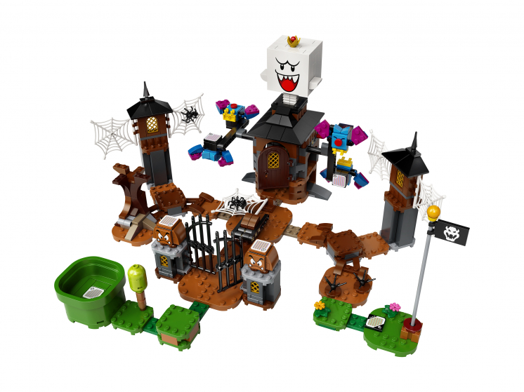 Конструктор LEGO Super Mario 71377 Король Бу и двор с призраками. Дополнительный набор