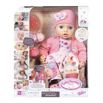 Кукла Baby Annabell Zapf Creation многофункциональная Праздничная, 43 см 700-600