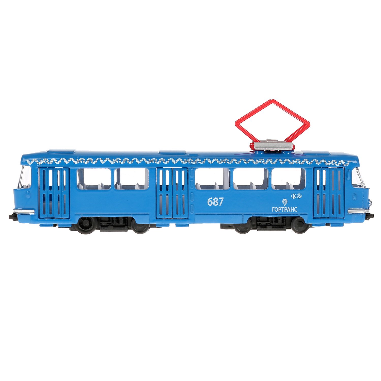 Трамвай Технопарк инерционный 279800