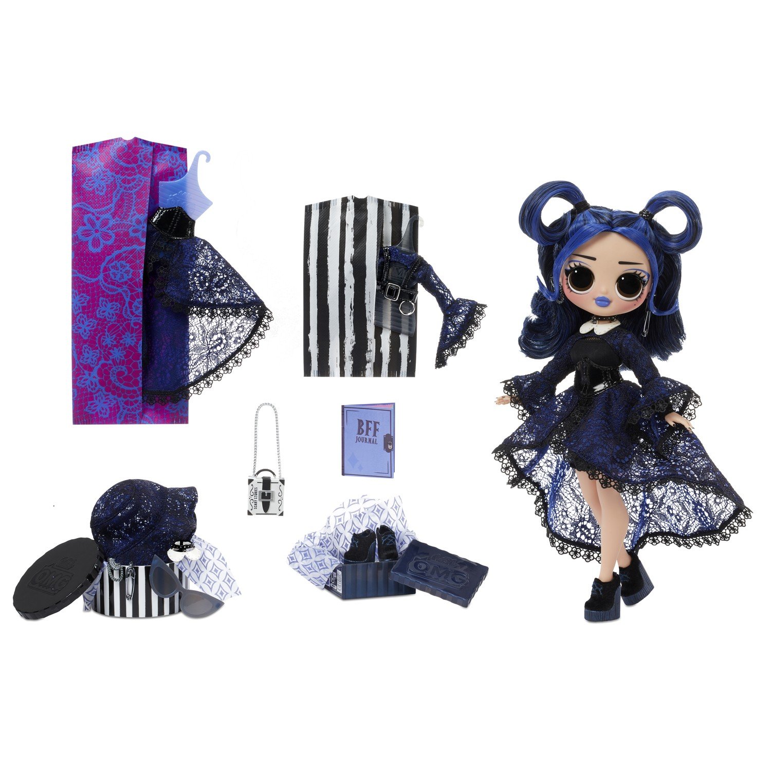 Кукла LOL Surprise OMG Doll Series 4.5 Moonlight B.B. 572794EUC