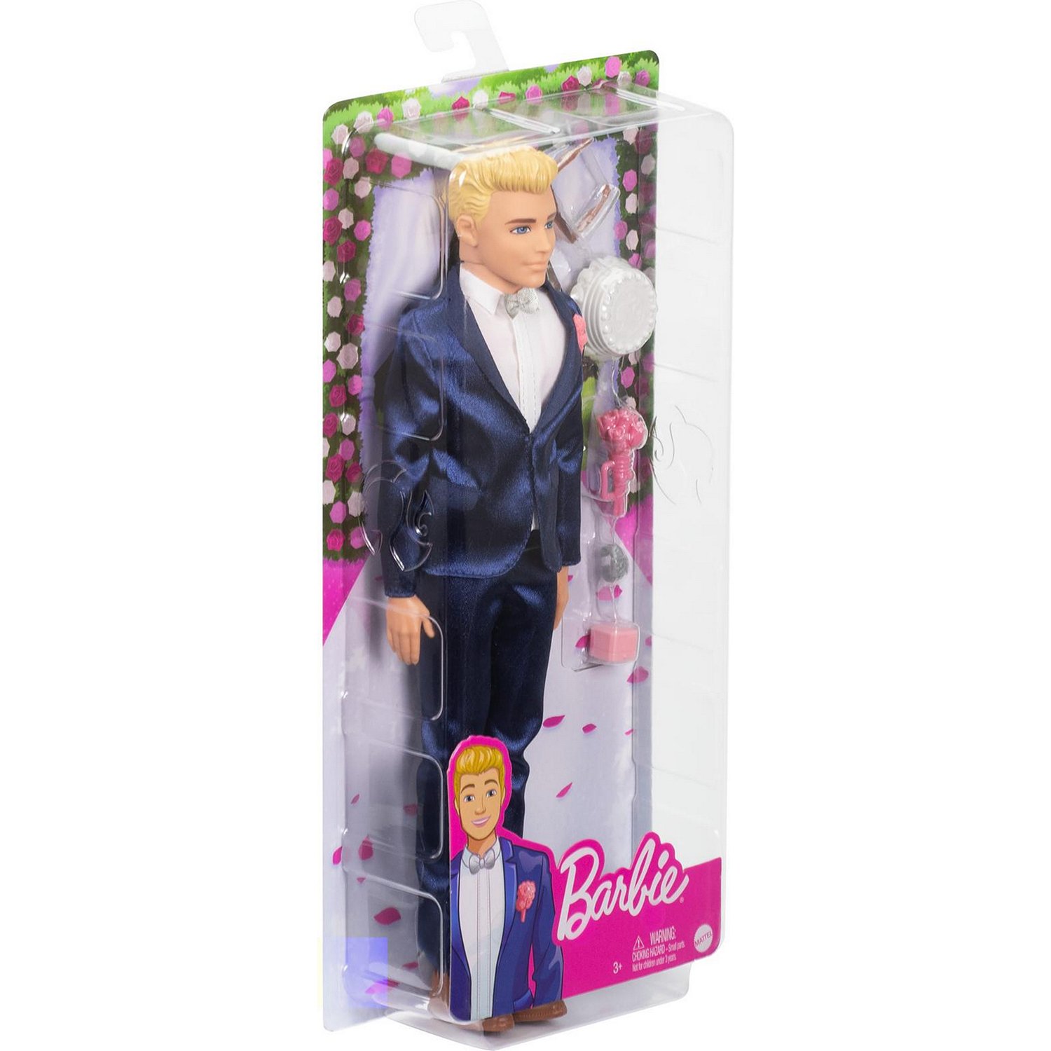 Кукла Barbie Кен Жених в свадебном костюме GTF36