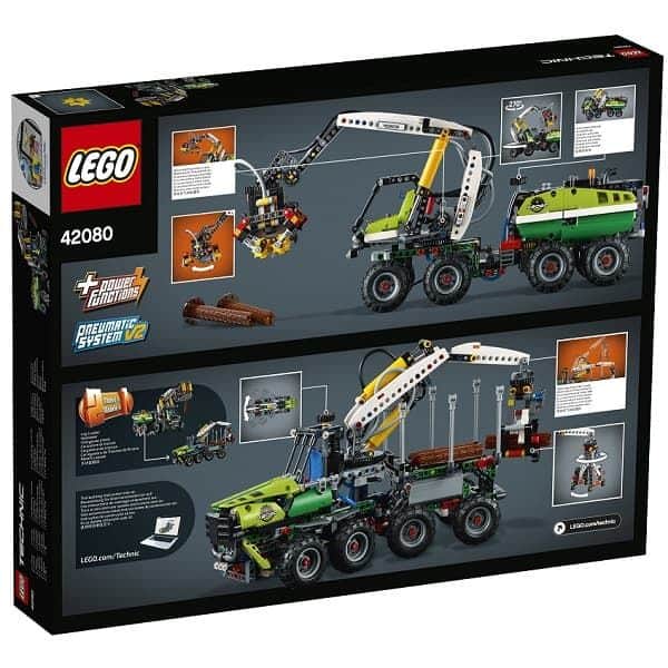 Электромеханический конструктор LEGO Technic 42080 Лесозаготовительная машина