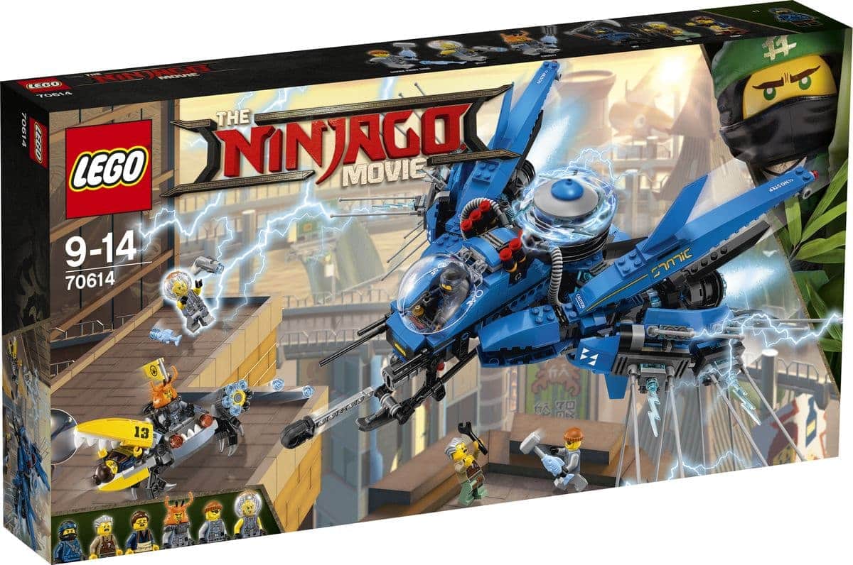 Конструктор LEGO The Ninjago Movie 70614 Самолет-молния Джея