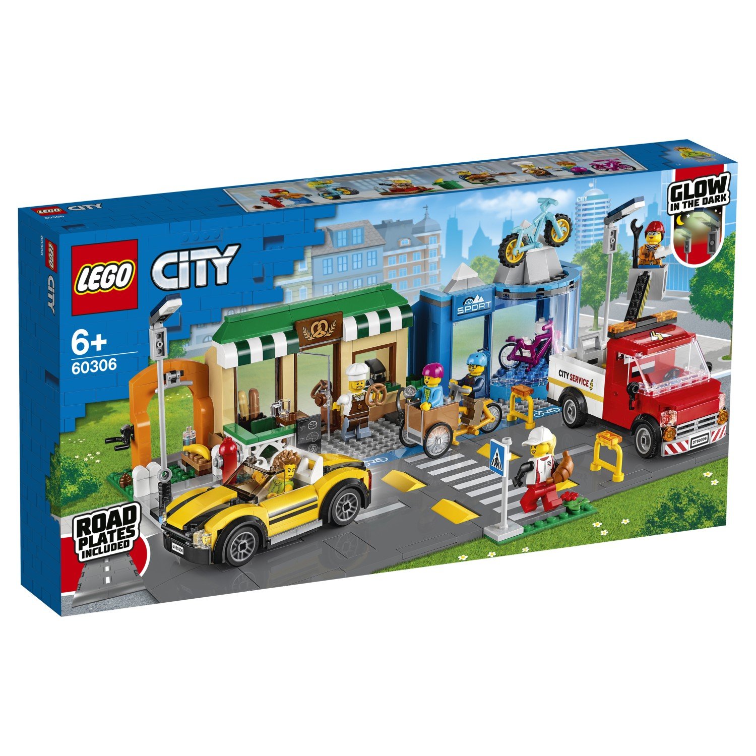 Конструктор LEGO City 60306 Торговая улица