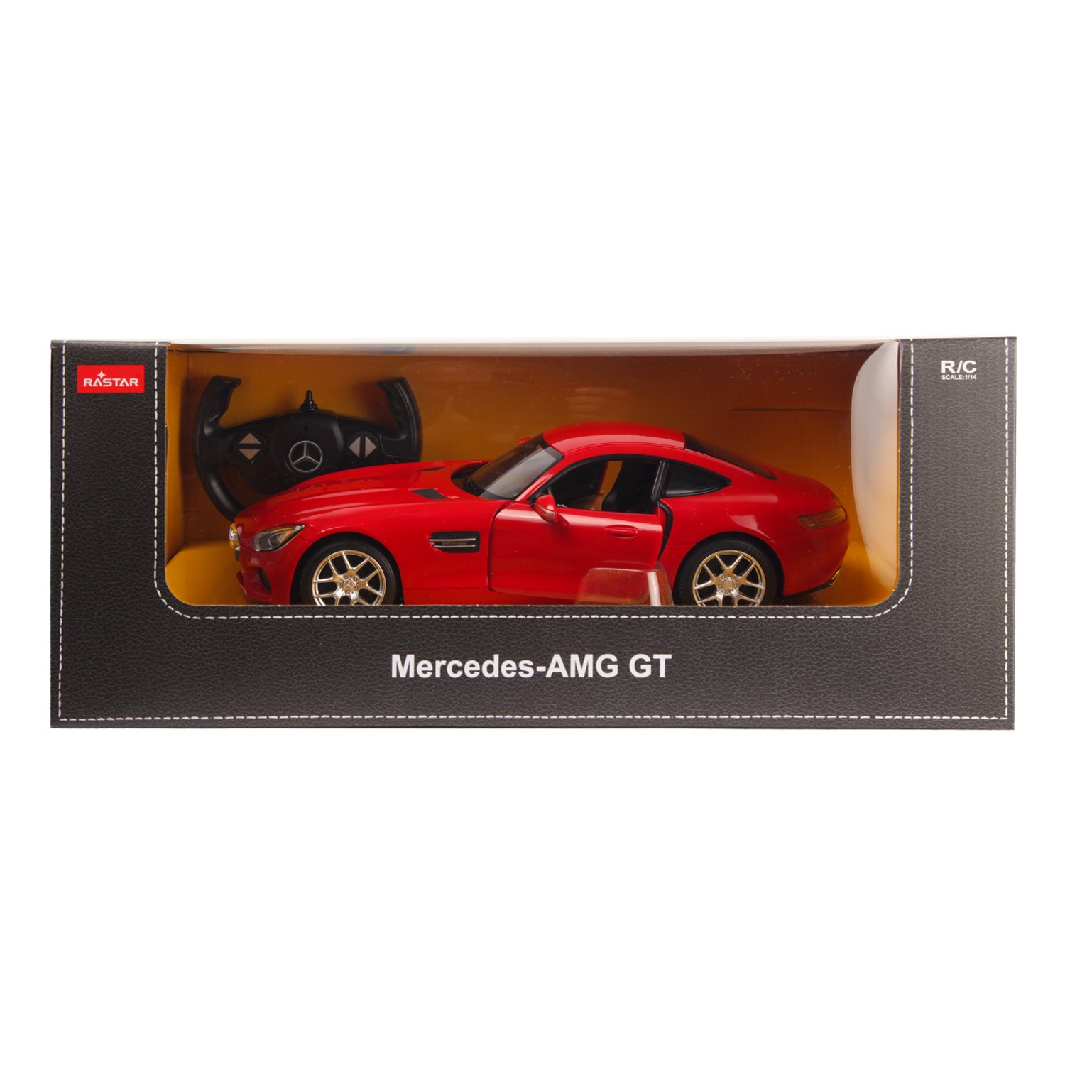 Машина Rastar РУ 1:14 Mercedes AMG GT Красная 74010
