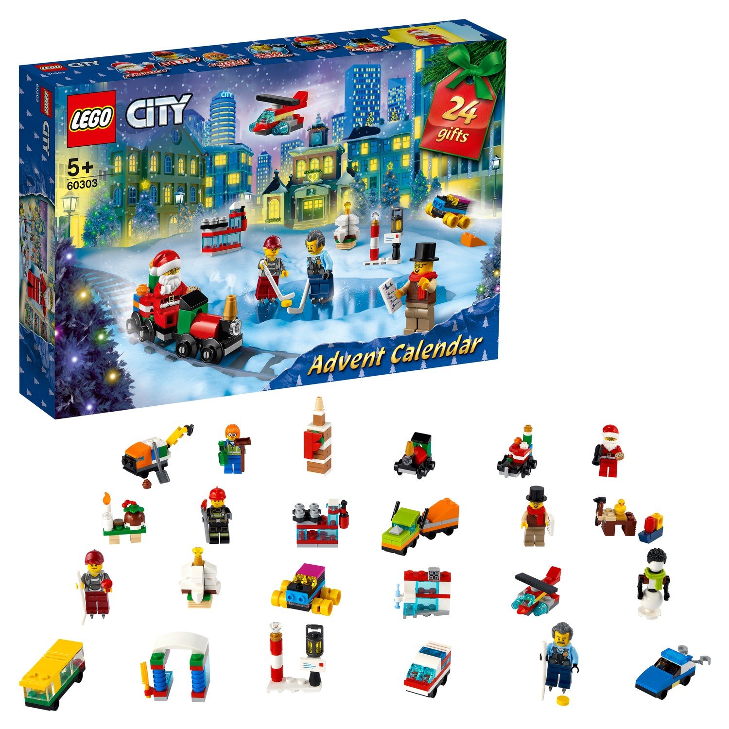 Конструктор Lego City 60352 Новогодний календарь, 2023