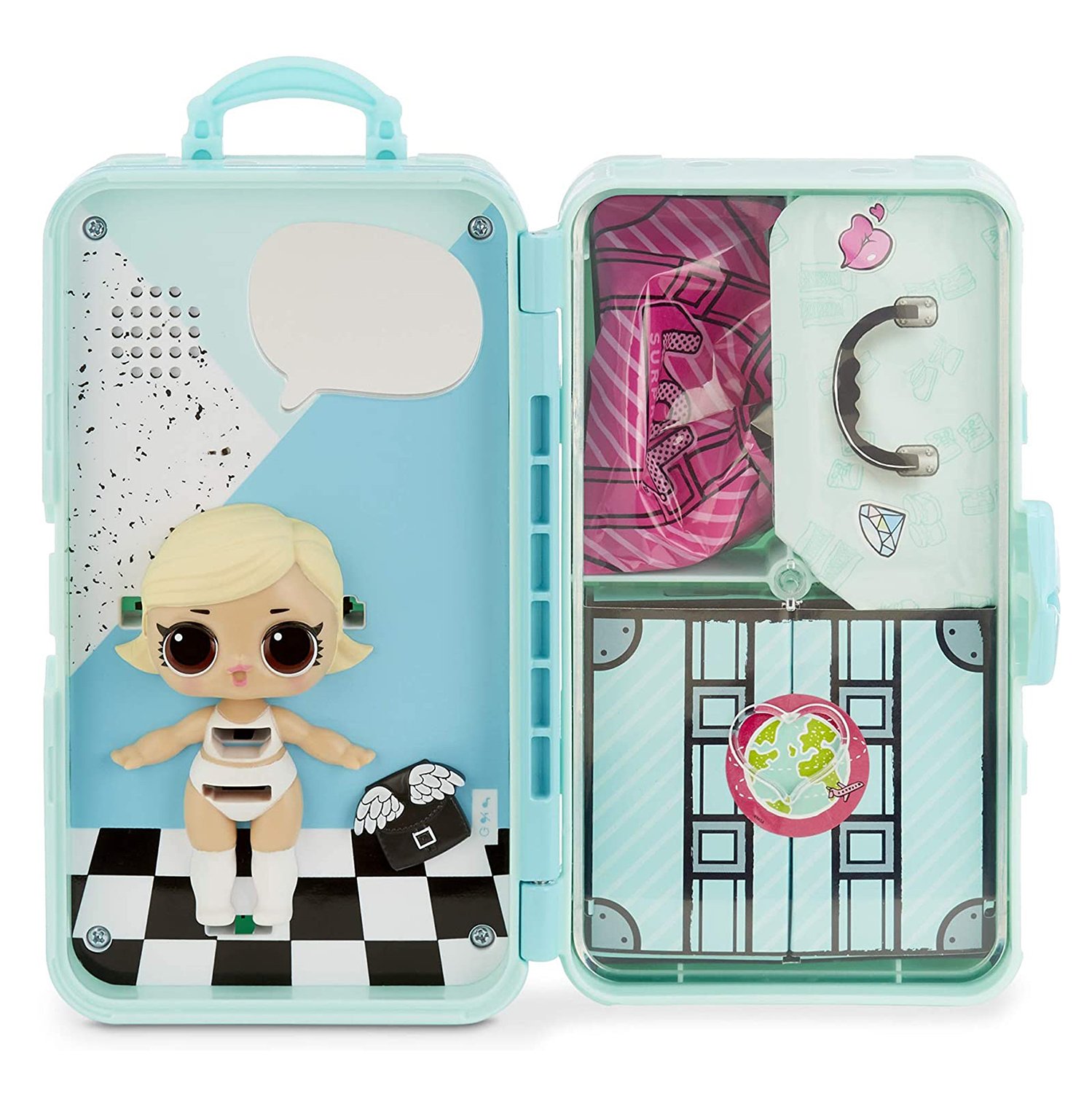 Набор игровой L.O.L. Surprise! чемоданчик с куклой Голубой 560449E7C