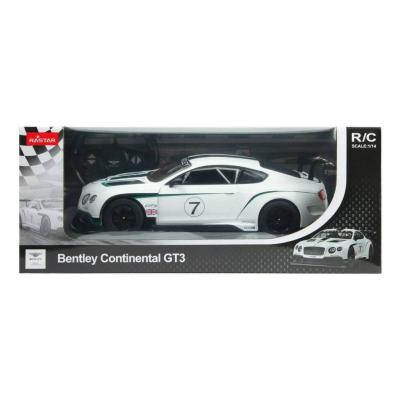 Машина Rastar РУ 1:14 Bentley Contin.GT3 Белая