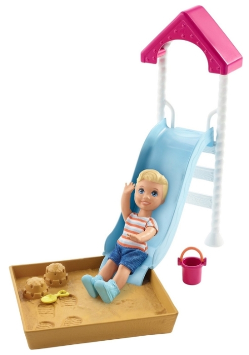 Кукла Barbie Игра с малышом, FXG94