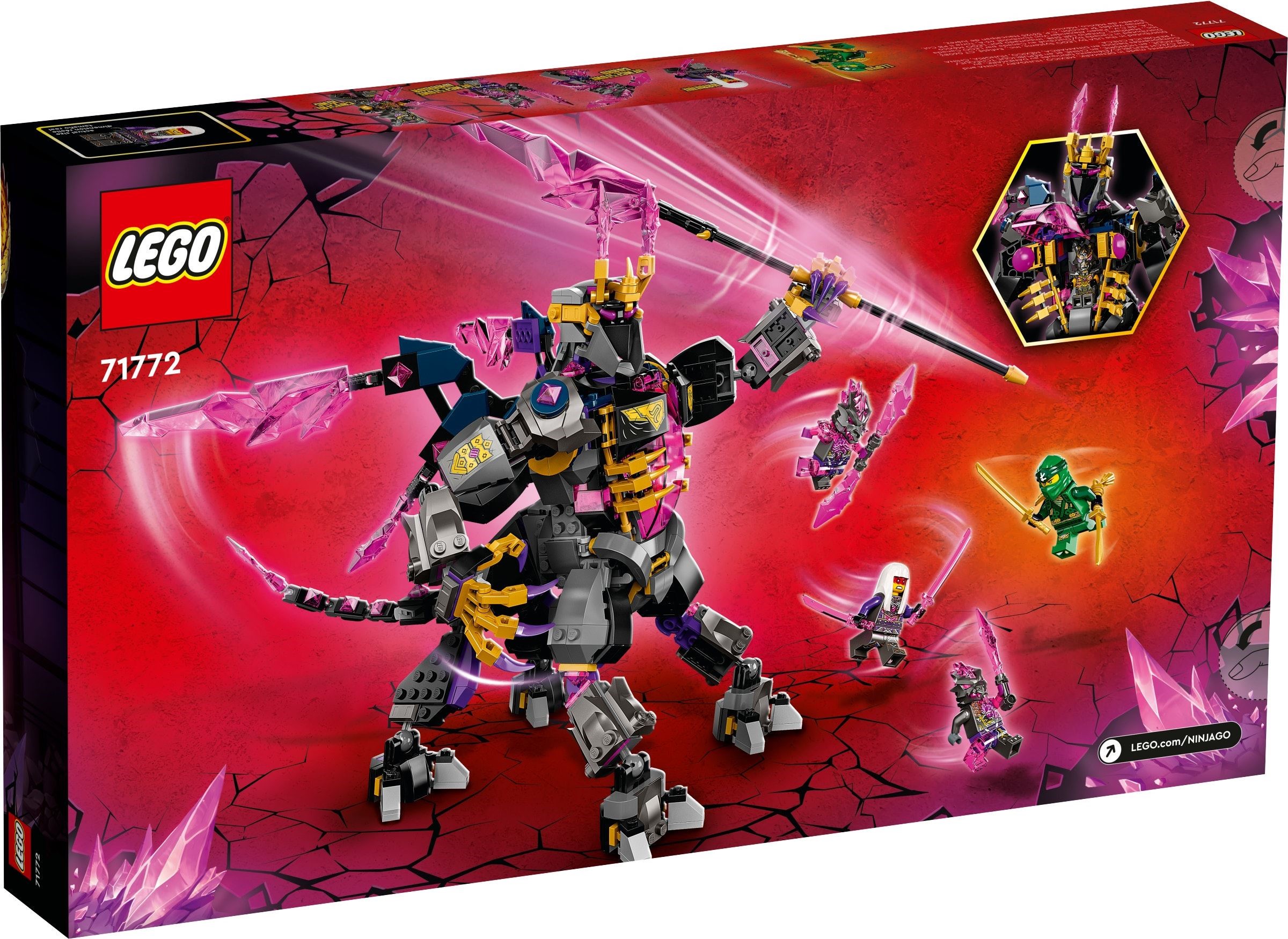 Конструктор LEGO Ninjago 71772 Кристальный Король