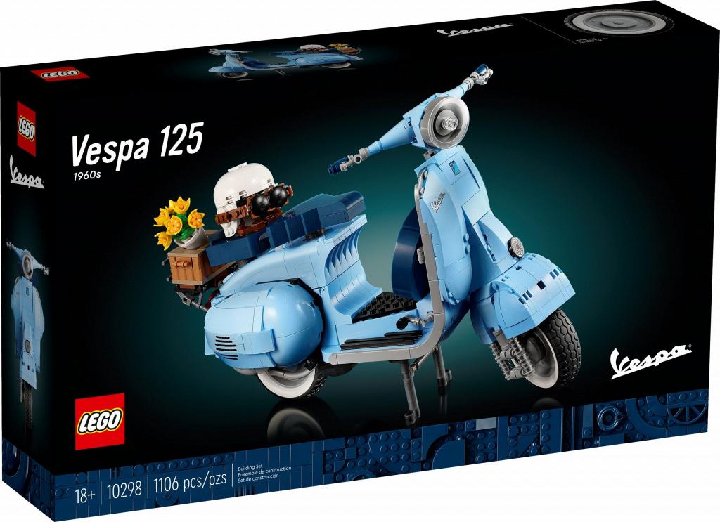 LEGO Creator 10298 Expert Мотороллер Vespa 125