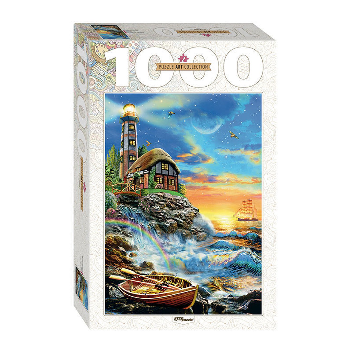 Пазл Step Puzzle Art Collection 1000 элементов в ассортименте 79109-79122