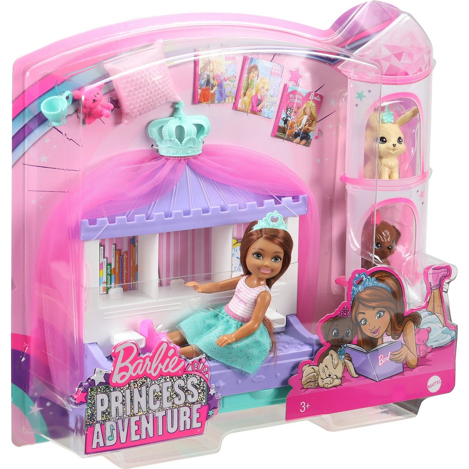 Набор игровой Barbie Приключения принцессы Челси 2 GML74