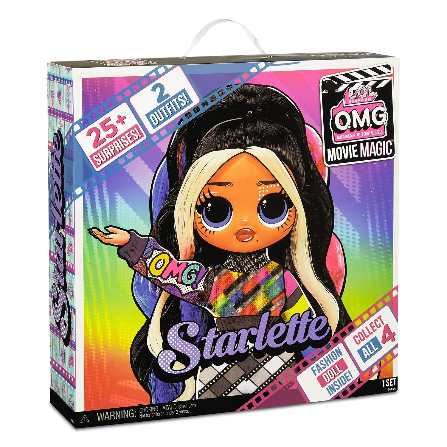 Кукла L.O.L. Surprise! OMG Movie Doll Starlette 577911EUC