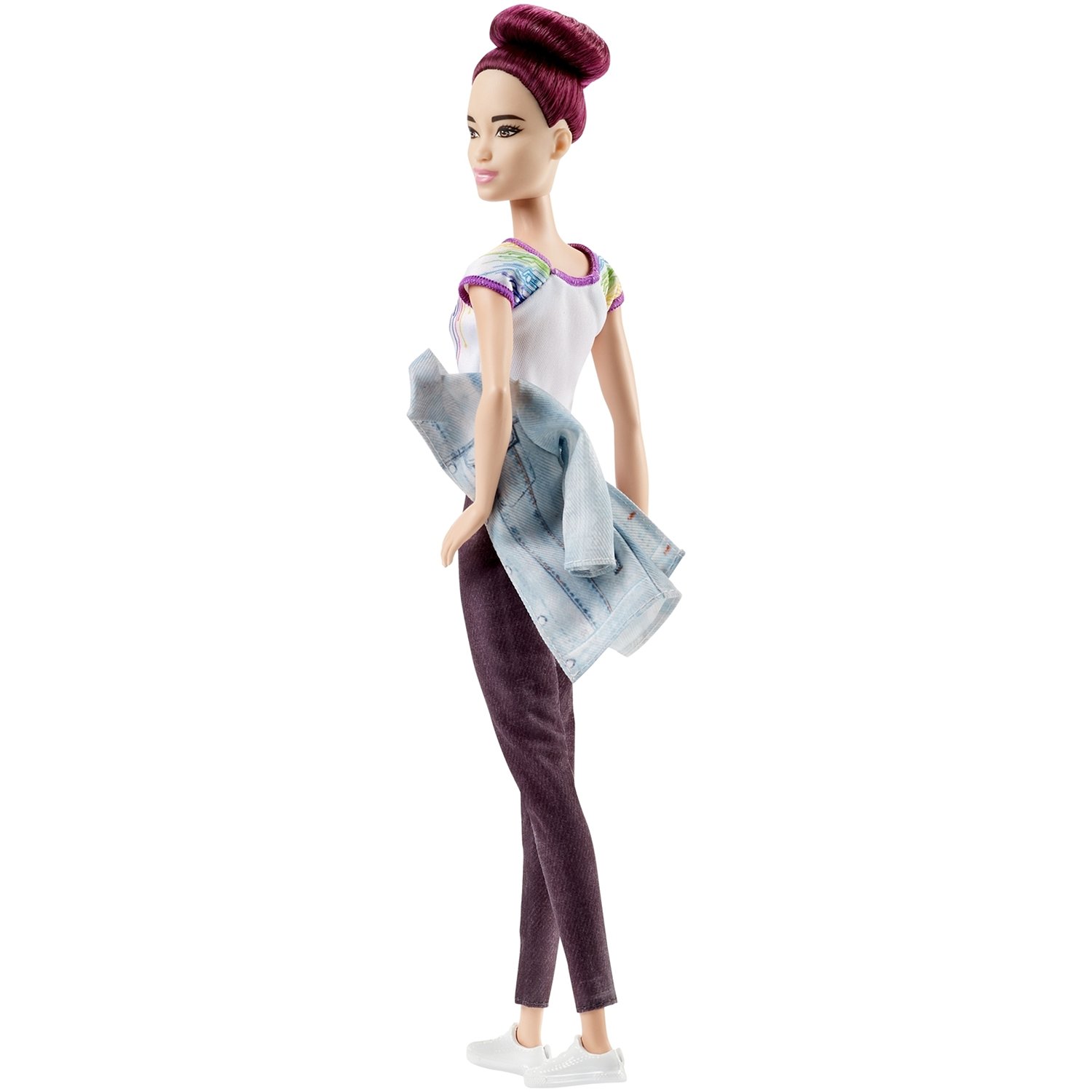 Кукла Barbie Инженер-робототехник с бордовой прической, 32 см, FRM12