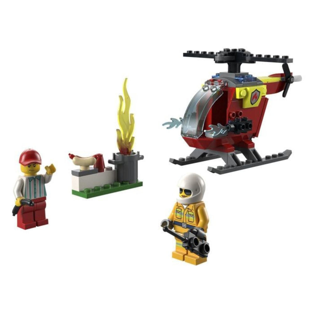 Конструктор Lego City 60318 Пожарный вертолёт