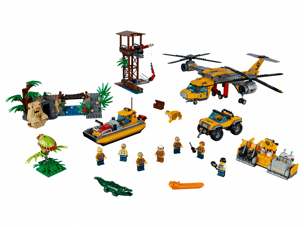 Конструктор LEGO City 60162 Вертолёт для доставки тяжёлых грузов
