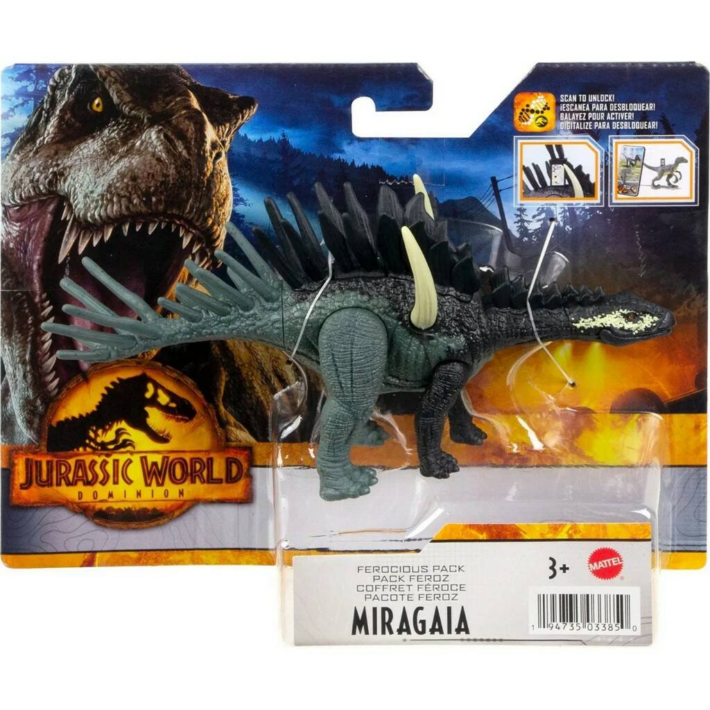 Фигурка Jurassic World Динозавр артикулируемый Мирагея HDX23