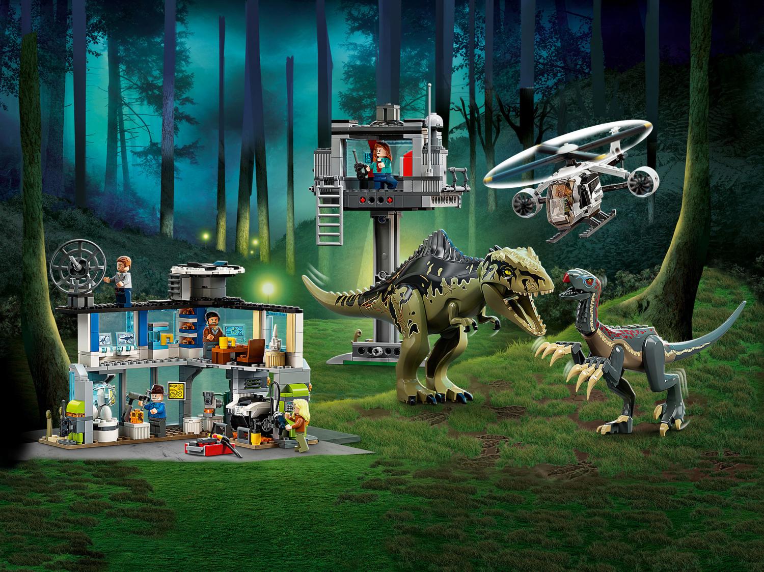 Конструктор LEGO Jurassic World 76949 Атака гигантозавра