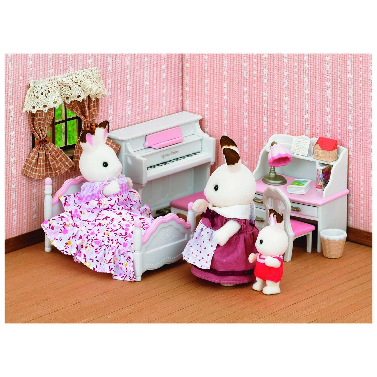 Набор Sylvanian Families детская комната, бело-розовая (5032)