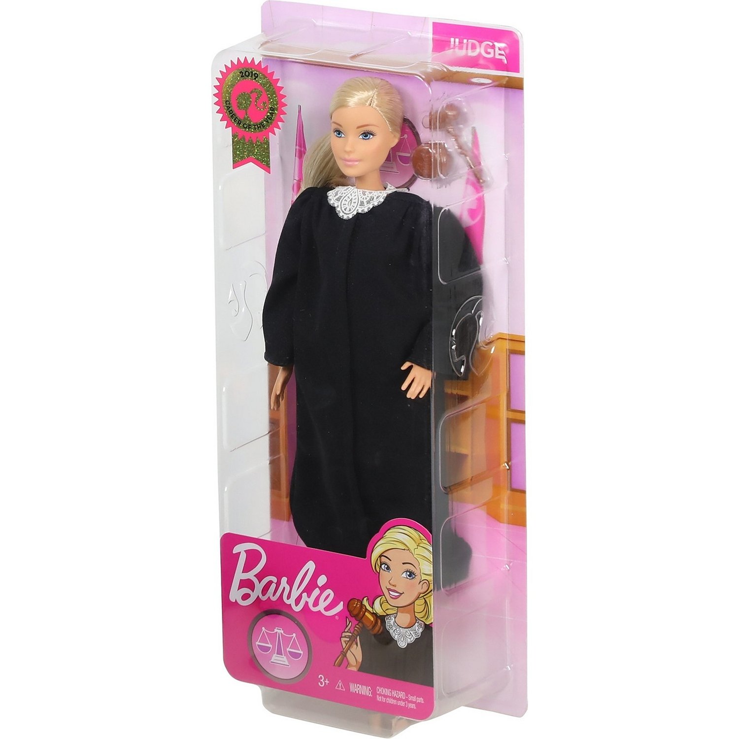 Кукла Barbie Судья блондинка, FXP42