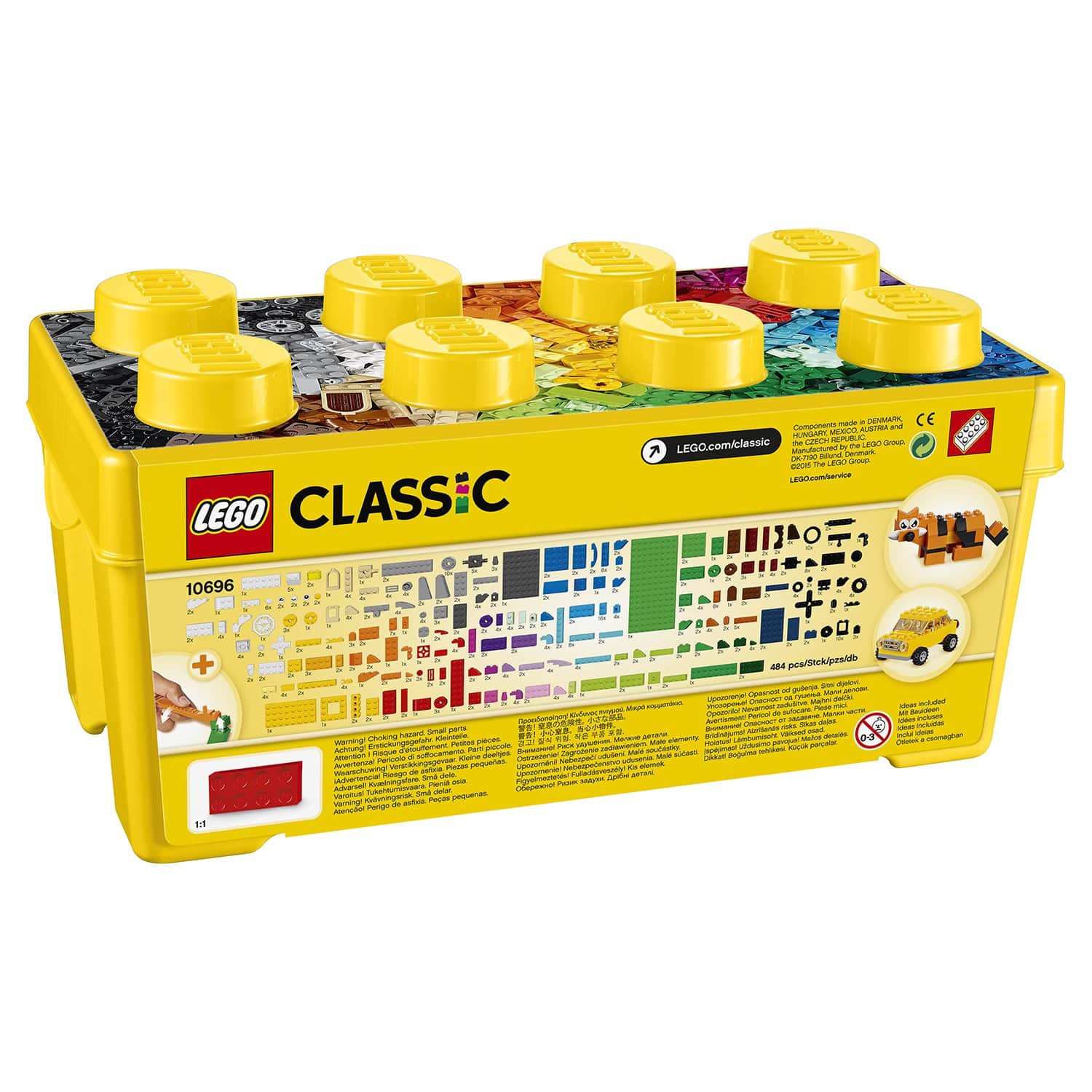 Конструктор LEGO Classic 10696 Средняя коробка творческих кирпичиков