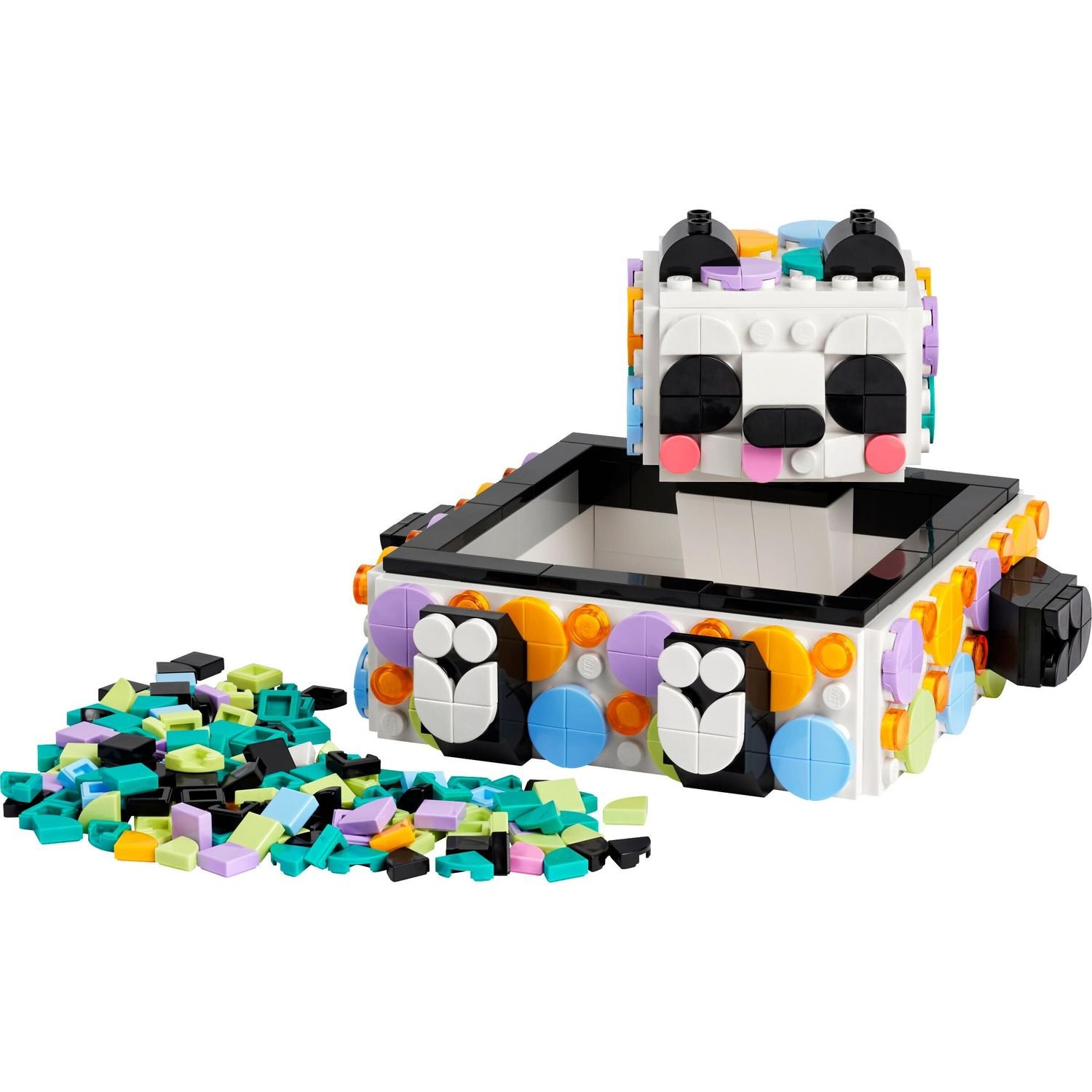 Конструктор LEGO DOTS, 41959, Ящик Милая панда