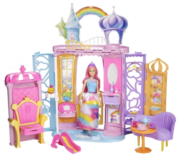 Barbie Радужный дворец FRB15