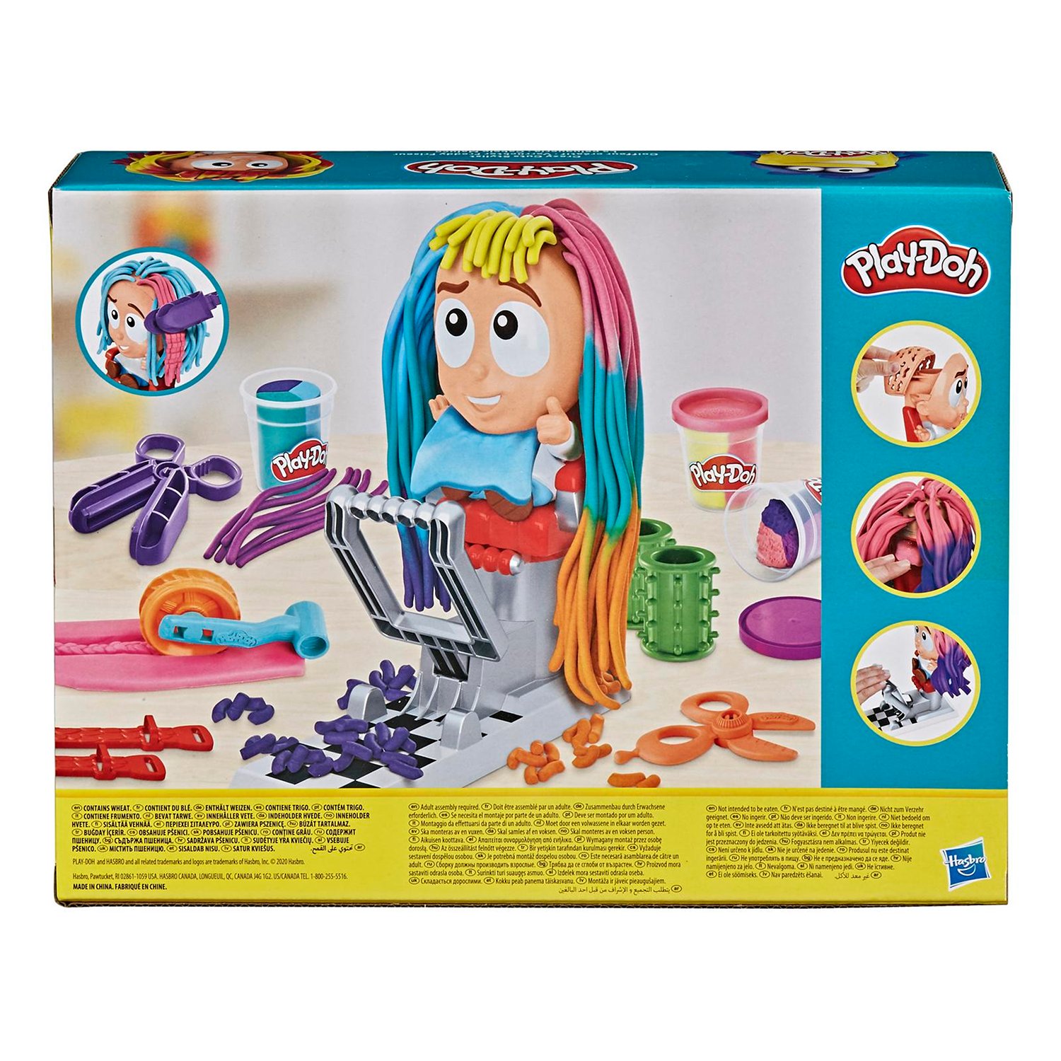 Набор игровой Play-Doh Сумасшедшие прически F12605L0