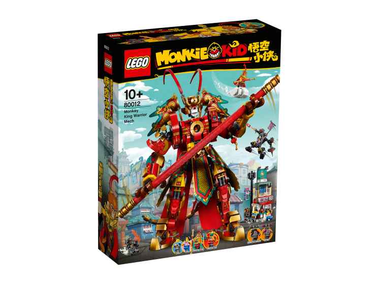 Конструктор LEGO Monkie Kid 80012 Боевой робот Царя Обезьян