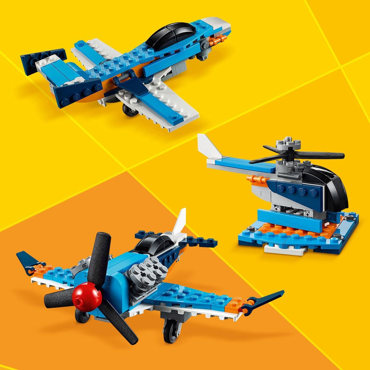 Конструктор LEGO Creator Винтовой самолет 31099
