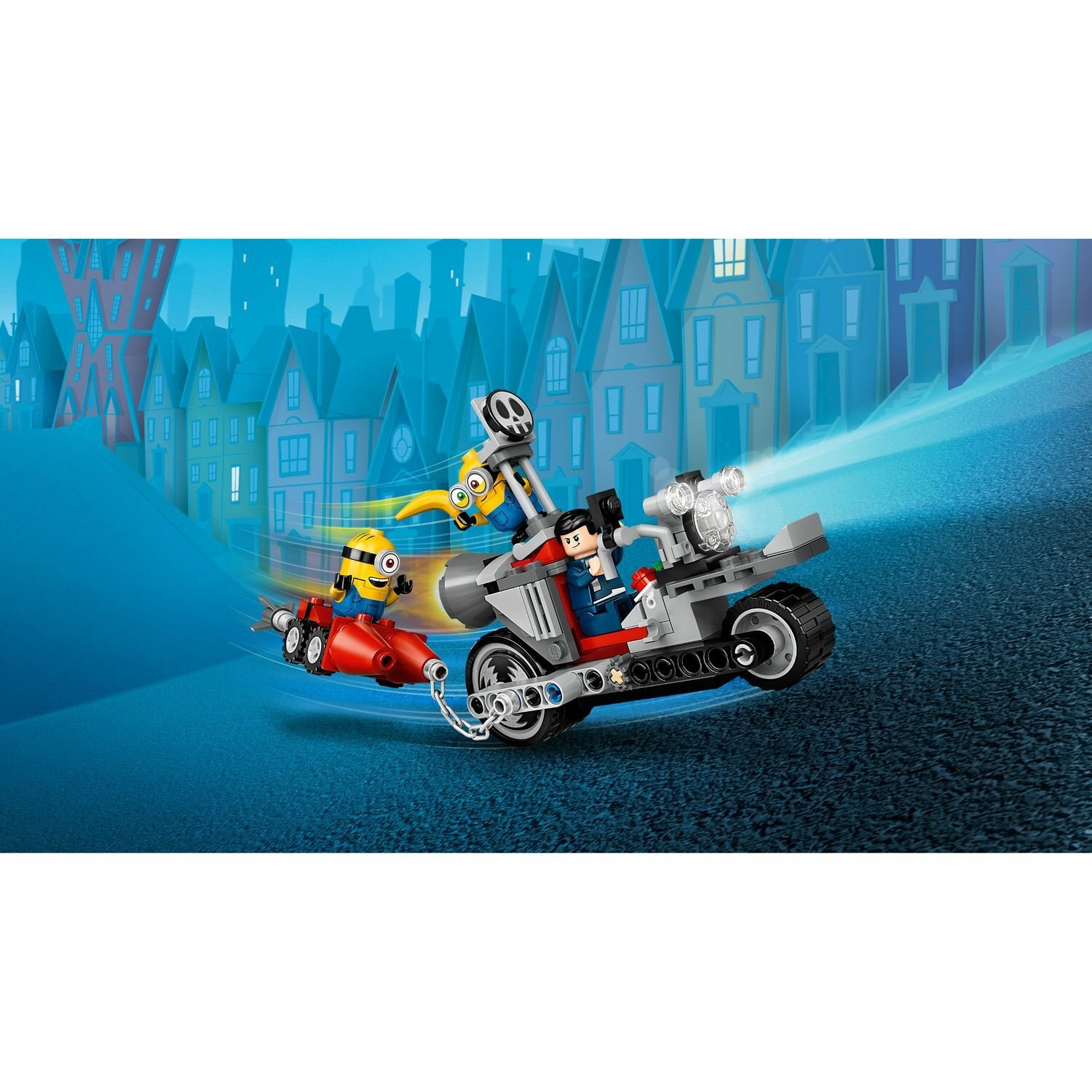 Конструктор LEGO Minions Невероятная погоня на мотоцикле 75549