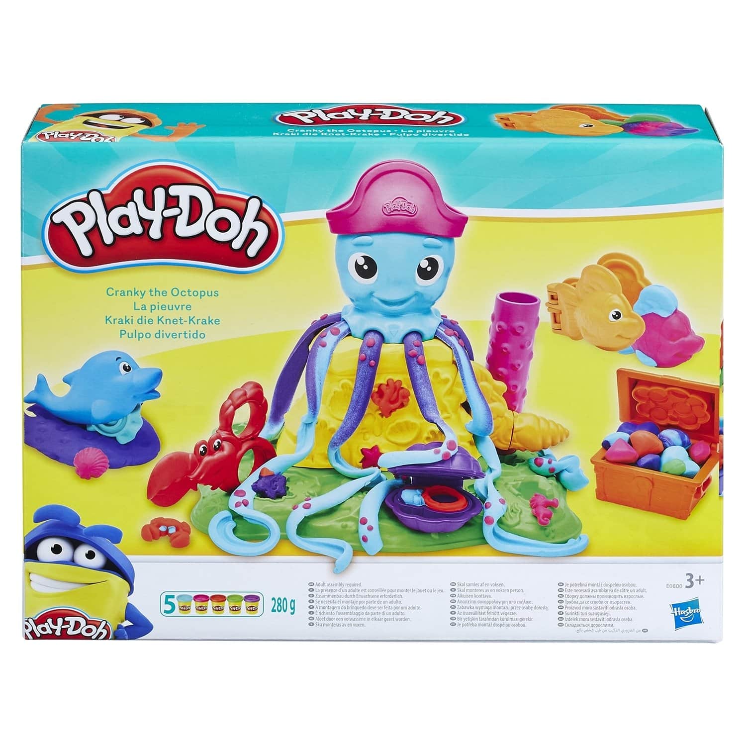 Масса для лепки Play-Doh Веселый Осьминог (E0800)