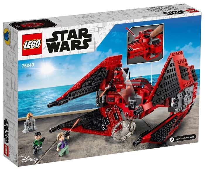 Конструктор LEGO Star Wars 75240 Истребитель СИД майора Вонрега