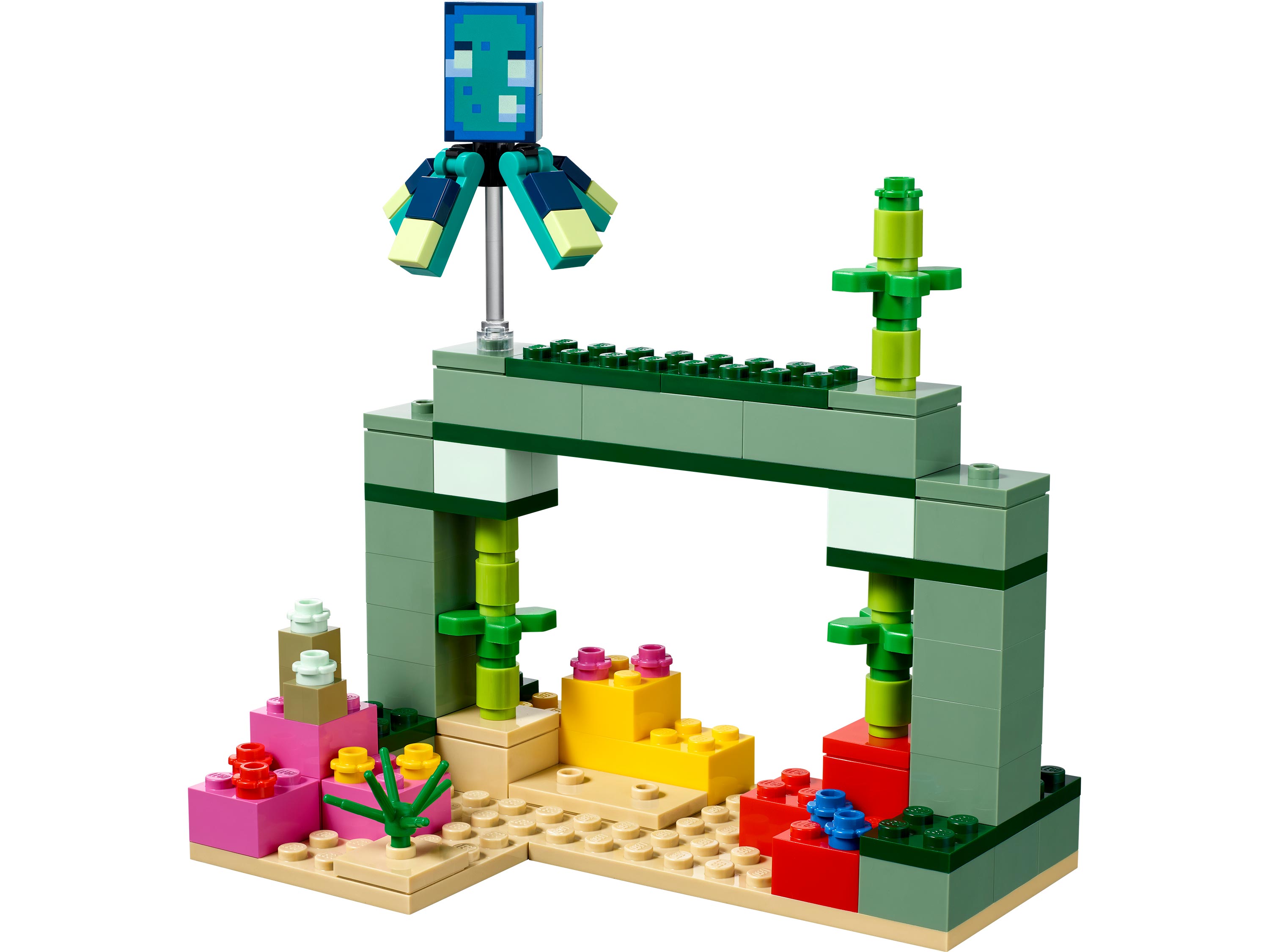 Конструктор LEGO Minecraft 21180 Битва со стражем