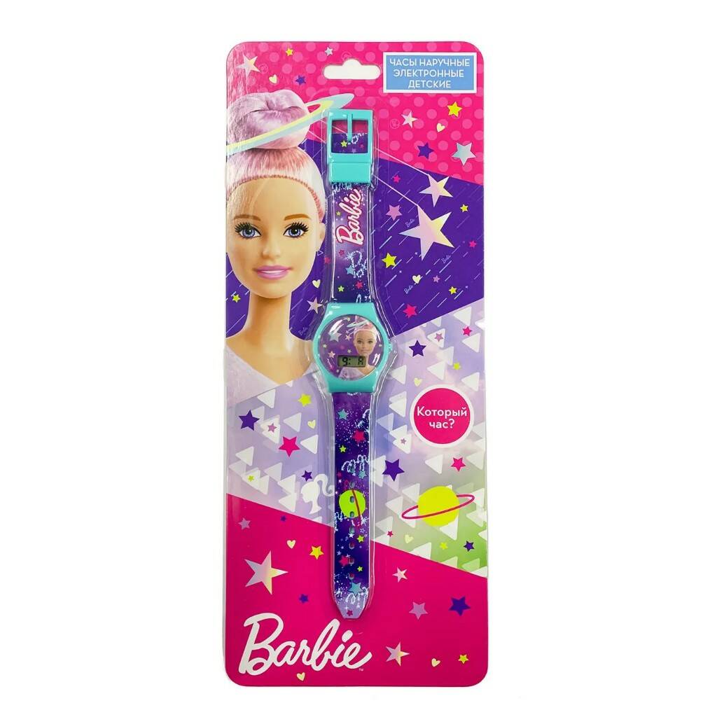 Часы наручные Barbie Space Фиолетовый BRB051