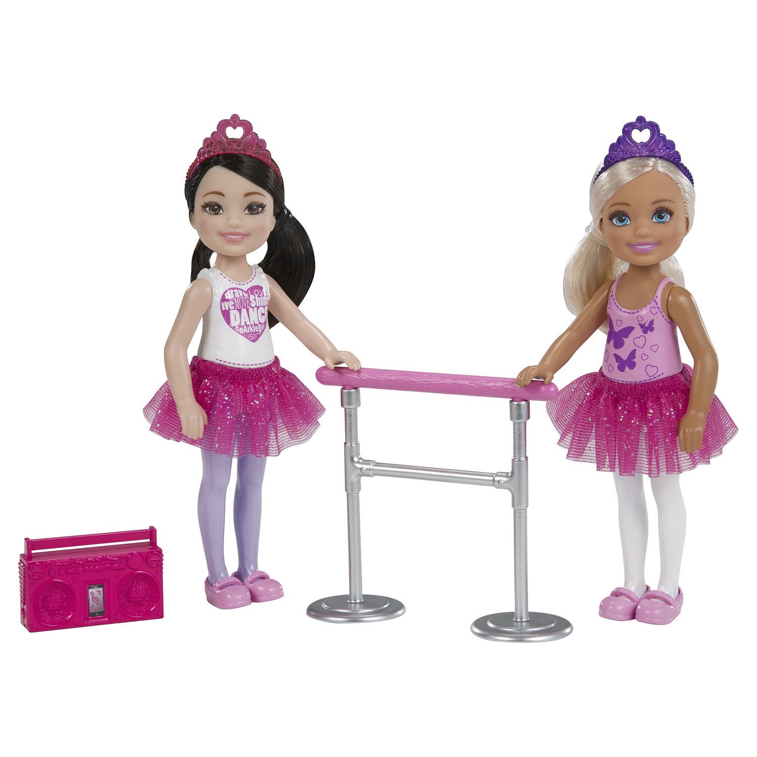 Набор кукол Barbie Челси 2 Балерины, FHK98