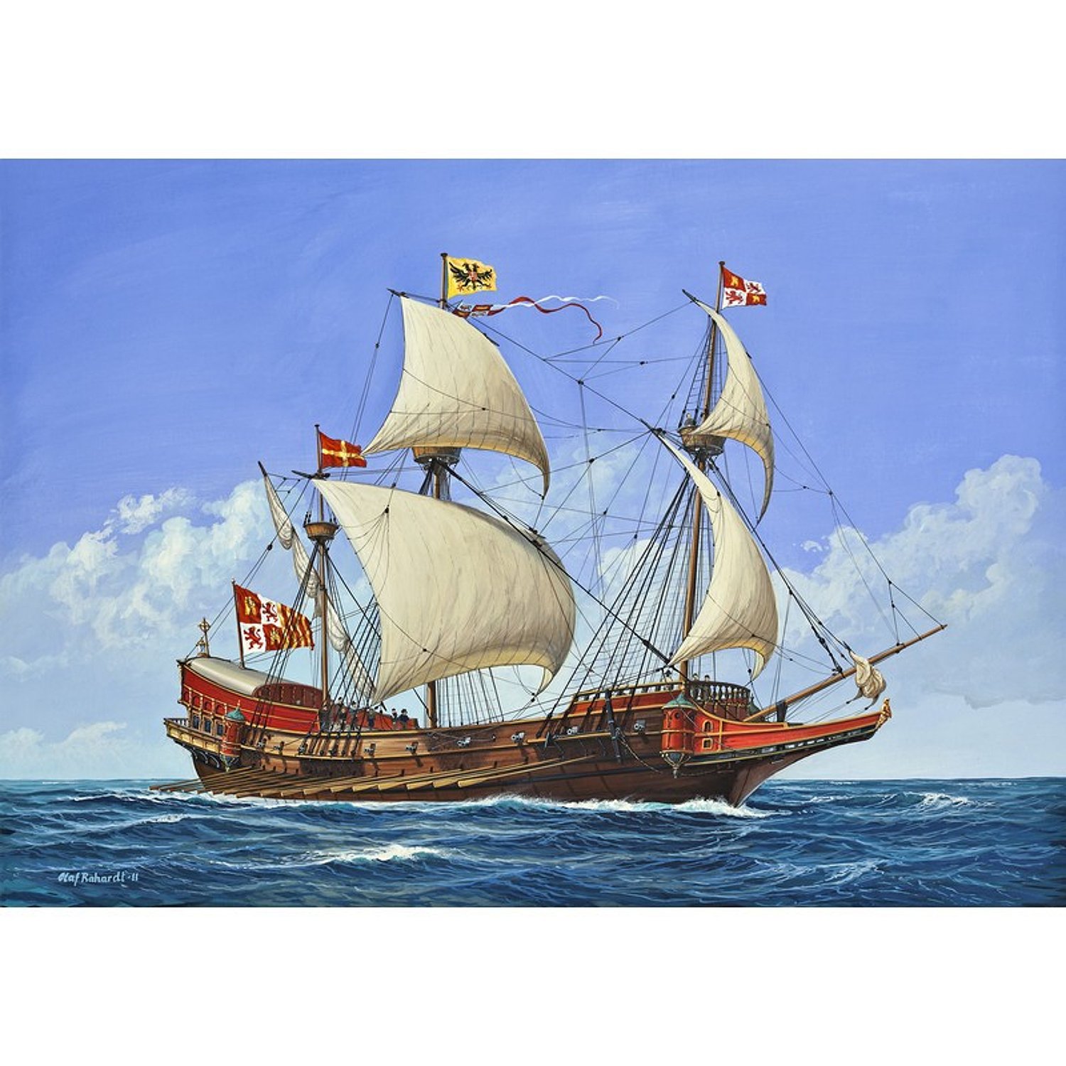Корабль Revell парусный испанский галеон