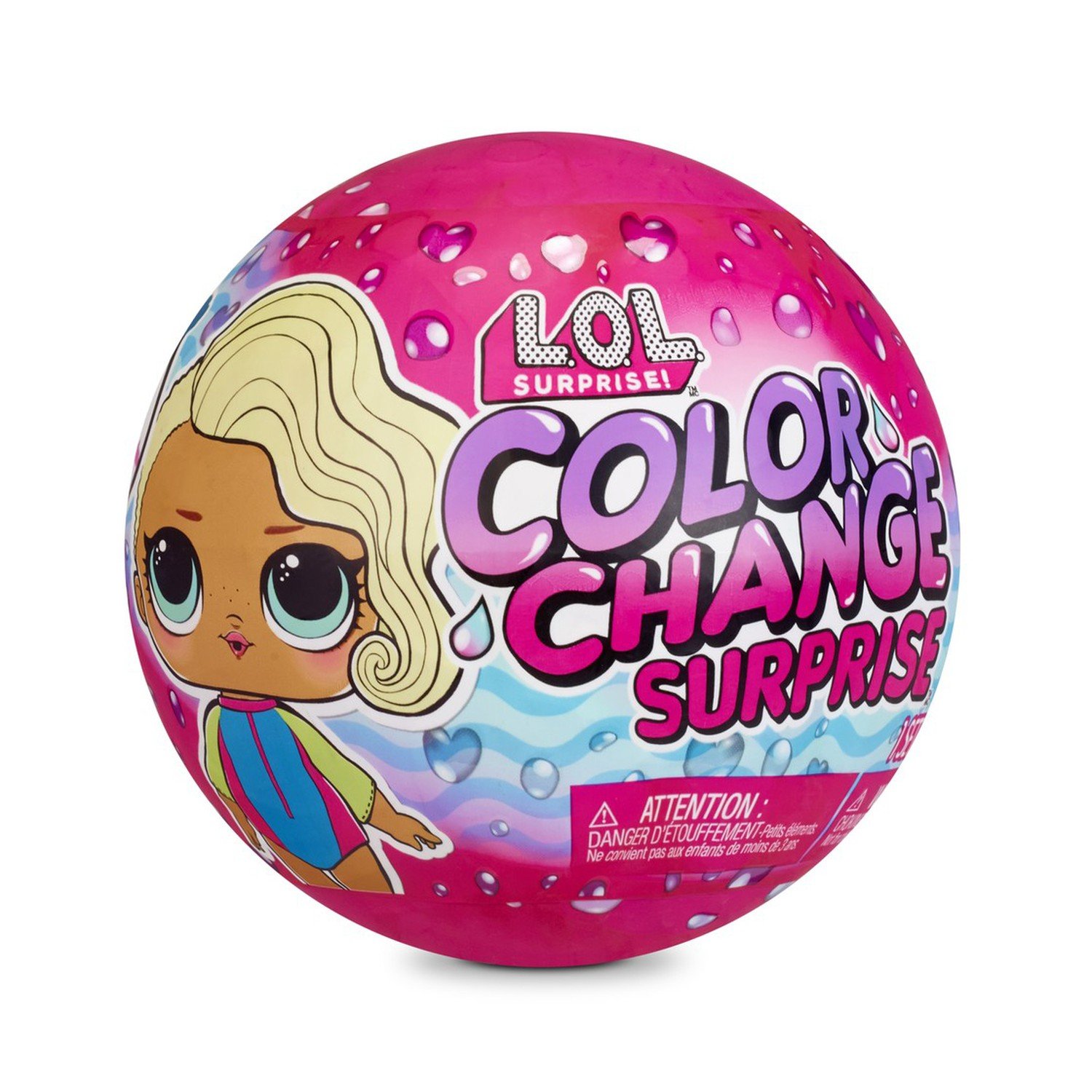 Игрушка LOL Surprise Color change Кукла в непрозрачной упаковке (Сюрприз) 576341EUC