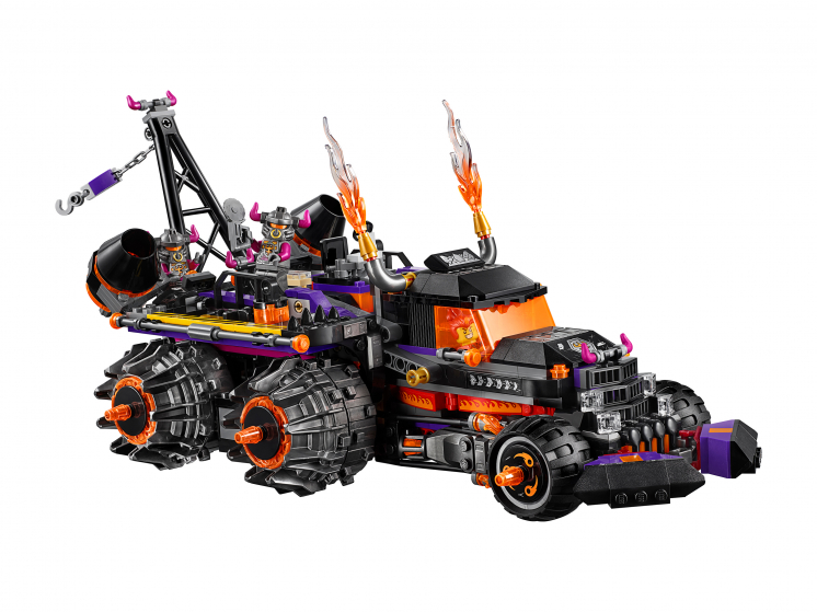 Конструктор LEGO Monkie Kid 80011 Огненный грузовик Ред Сана
