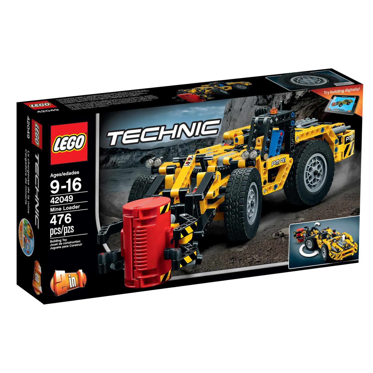 Конструктор LEGO Technic 42049 Технический шахтный погрузчик
