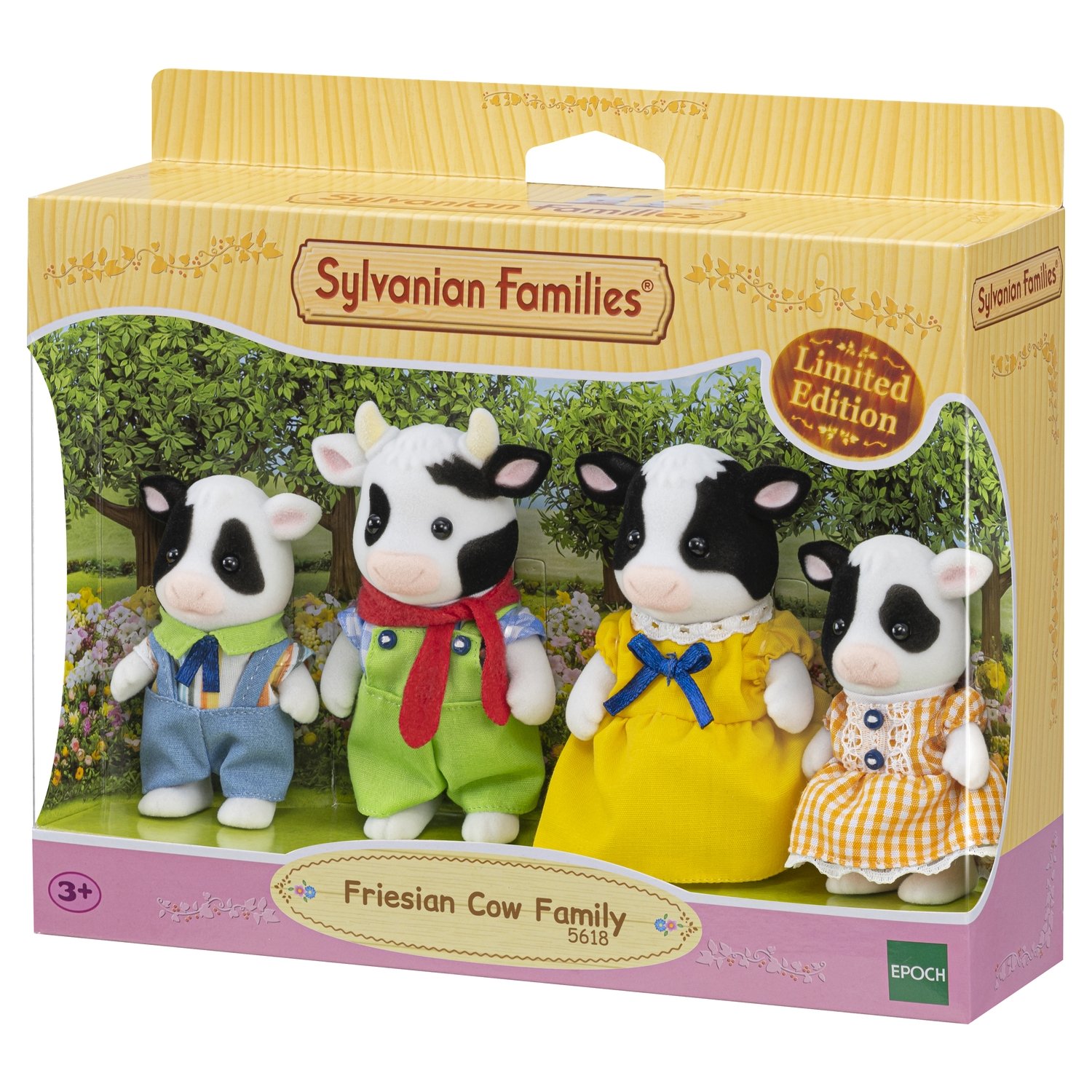 Набор игровой Sylvanian Families Семейство фризских коров 5618