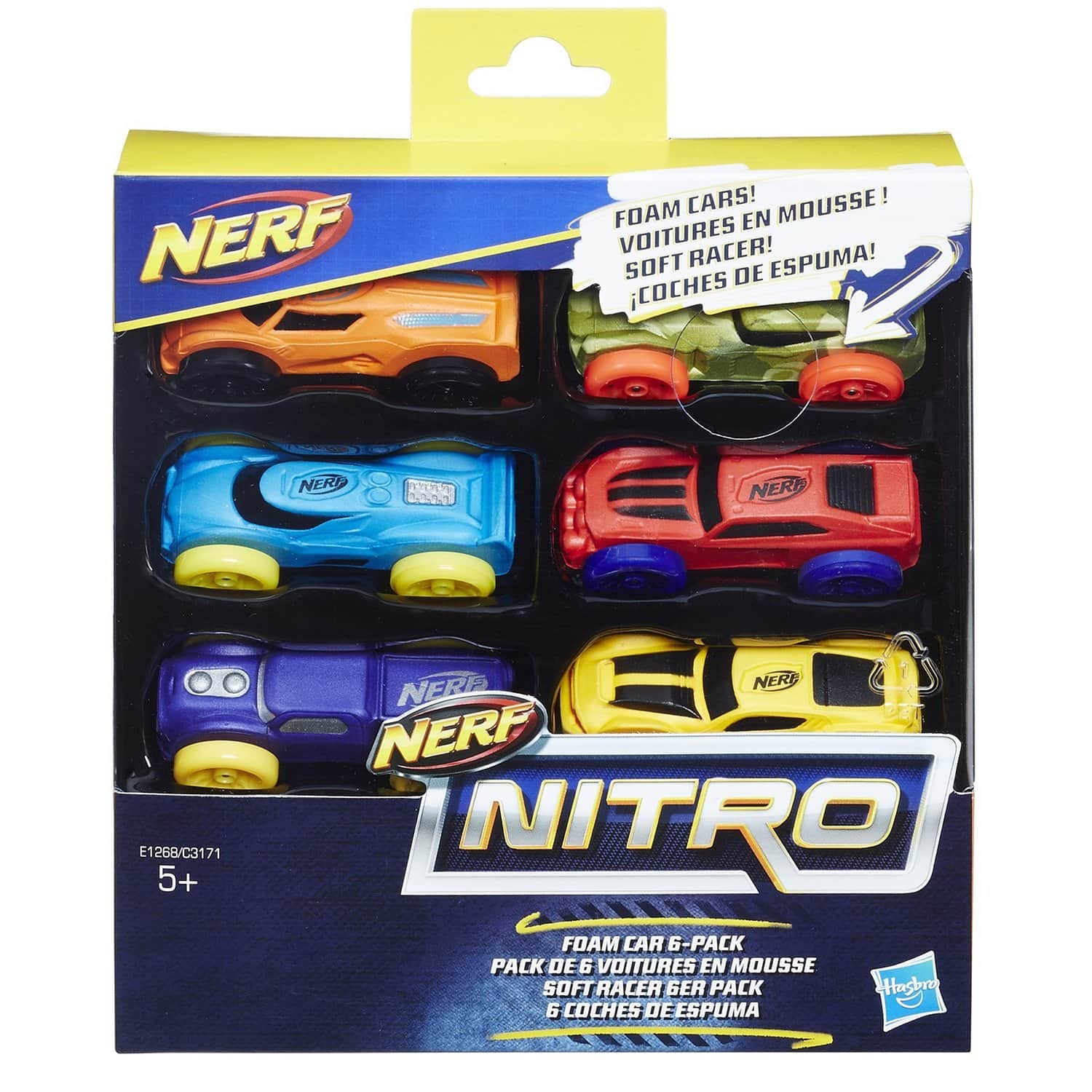 Набор машин Nerf Nitro из 6 моделей (C3171)