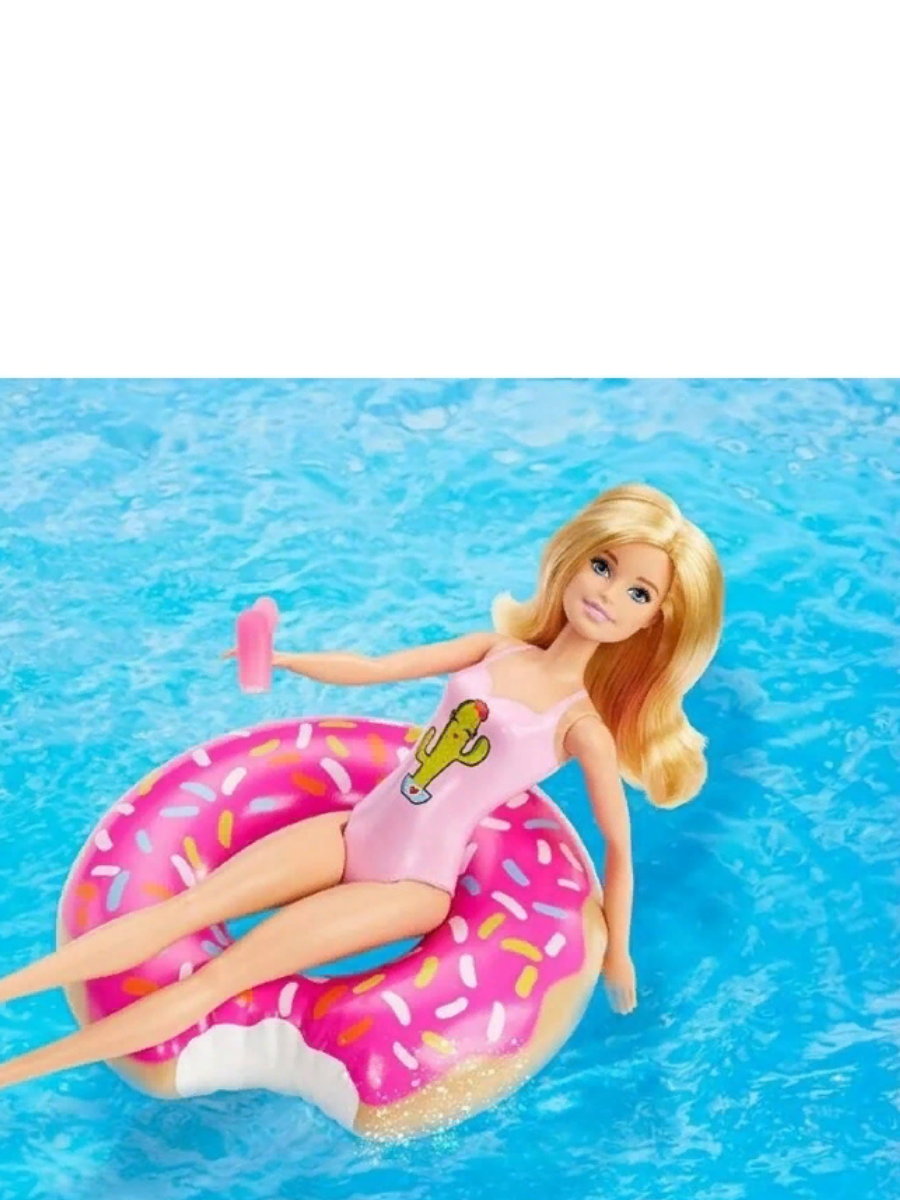 Кукла Mattel Barbie Семья Вечеринка в бассейне Блондинка, GHT20