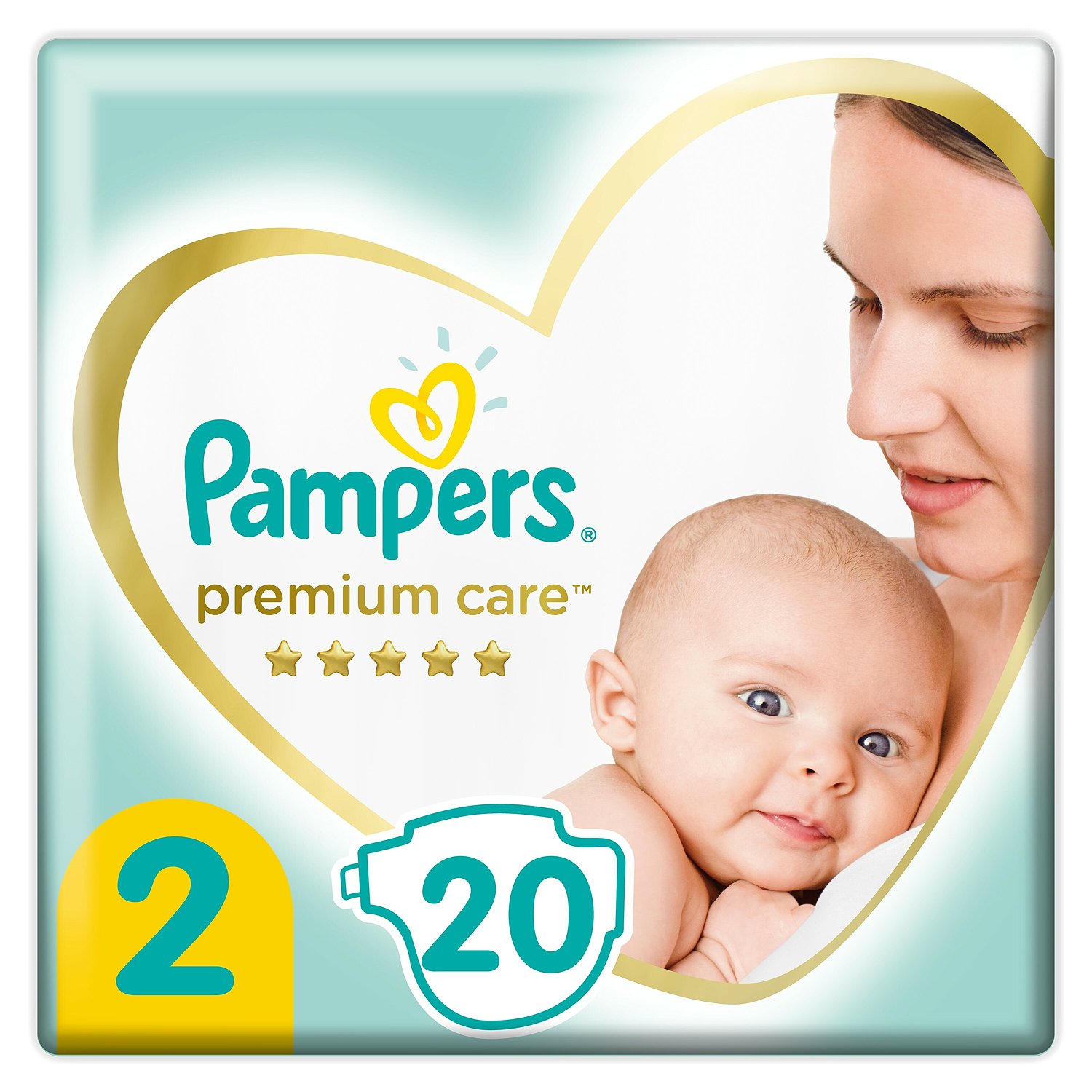 Подгузники Pampers Premium Care Mini 2 4-8кг 20шт