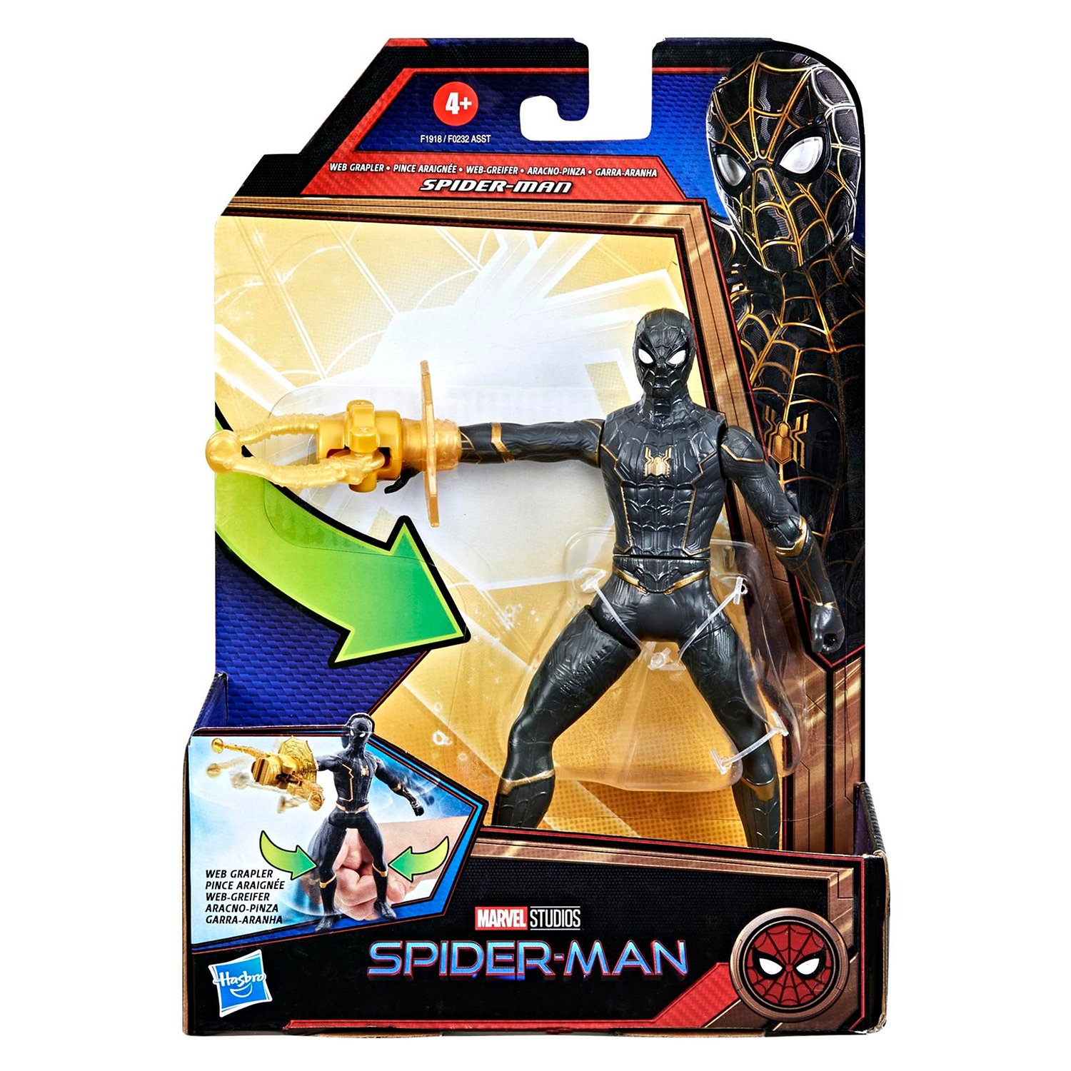 Фигурка Spider-man Человек-паук Исследователь Делюкс с аксессуарами F19185X0