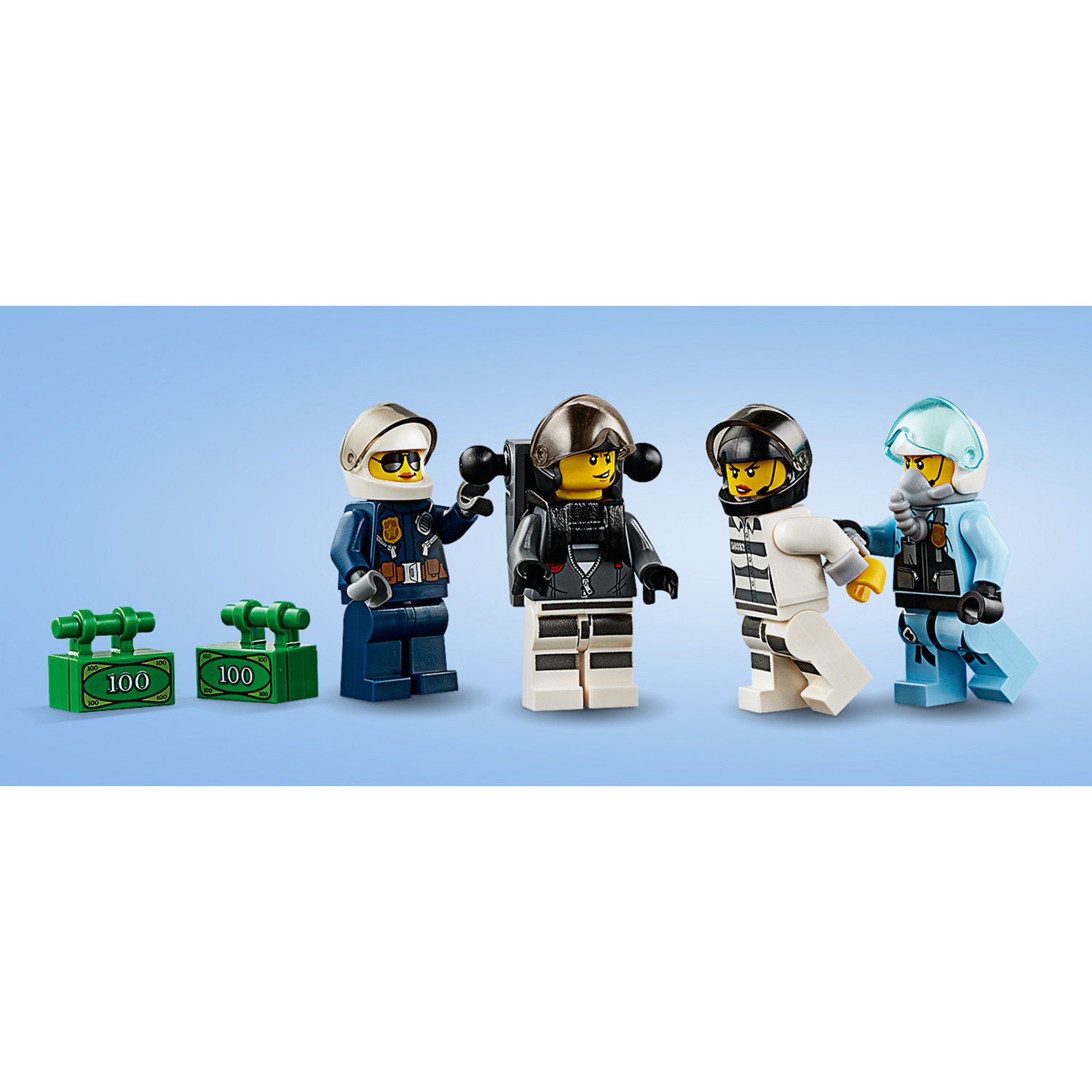 Конструктор LEGO City Police Воздушная полиция: арест парашютиста 60208